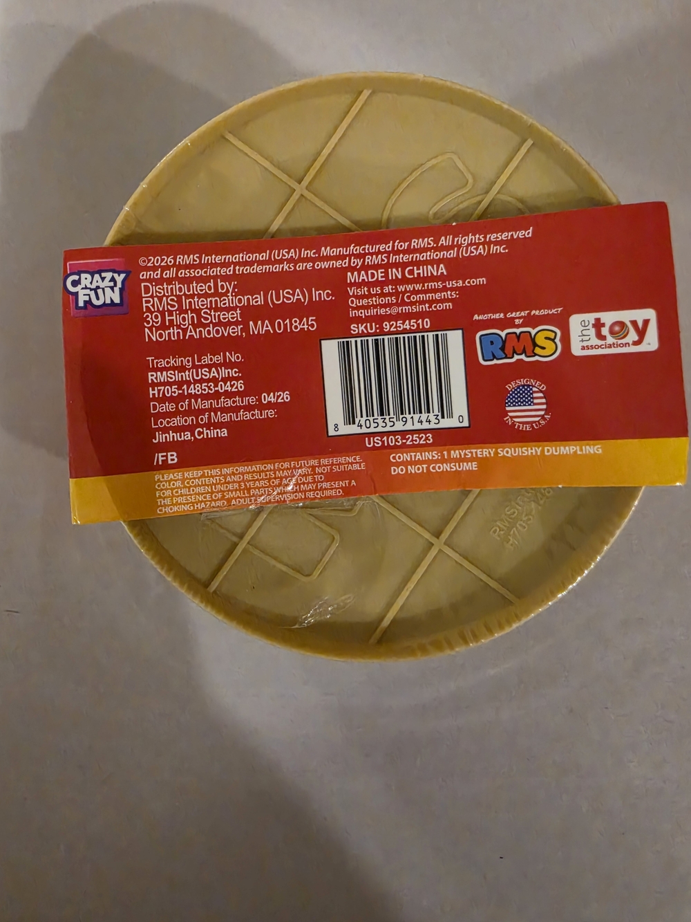 RMS Mystery Dumpling Angry Glitter Edition - Picture 3 of 4